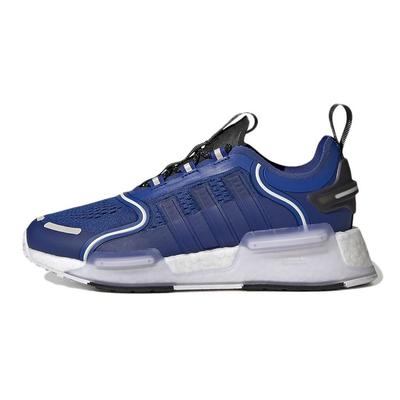 NMD_R1 V3 J Bleu Royal Baskets Enfants Gris-Un GX2033