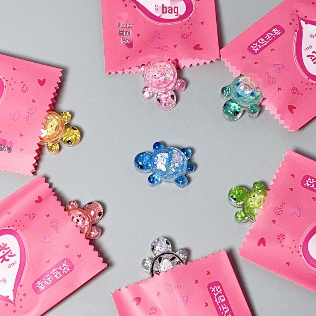 Cute Flashing Resin Turtle Accessories Blind Bag - Small Luminous Ornaments