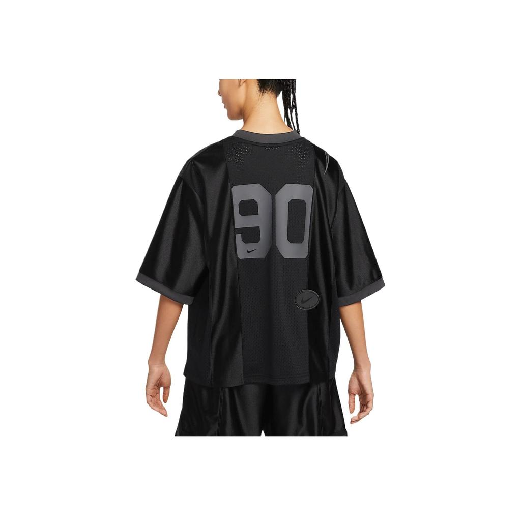 Nike Sportkleding Straat Comfortabel Mode Veelzijdig Korte Mouw Shirt Dames tops Zwart HJ0281-010