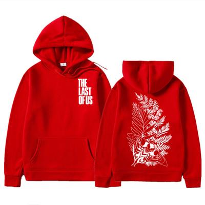 Dam The Last of Us Ellie Huvtröja Tryck Dam Sweatshirts Huvtröjor Oversized Vardaglig Mode Pullovers Streetwear