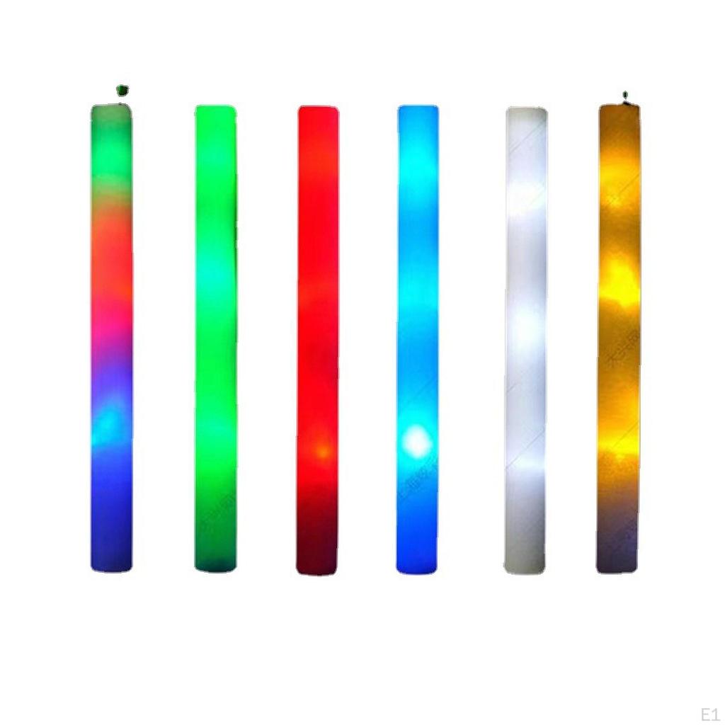 20 Adet Köpük Işıklı Çubuk Parti Malzemeleri Işıklı Çubuklar Çubuklar Kulüp Konserleri Spor Etkinlikleri İçin Işıklı