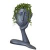 Ventage Home Decoration Plant Pots  Resin Face Planters Orchid Pot Human Face Polyresin Flower Pot for Garden and Hotel