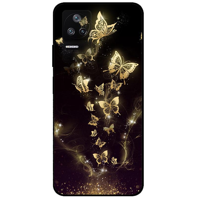 Cover for Xiaomi Poco F4 5G Case Black Soft Silicone TPU Phone Covers for Xiaomi Poco F4 Case 2022 Funda Bumper PocoF4 F 4 Coque