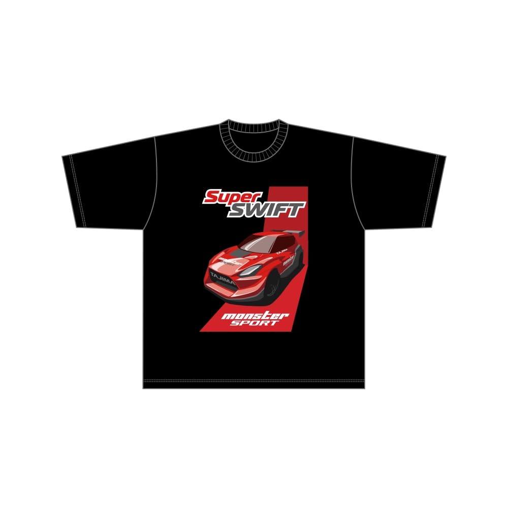 [Monster Sport] Super Swift T-Shirt (Black/Size: XL) ZWS77KXL
