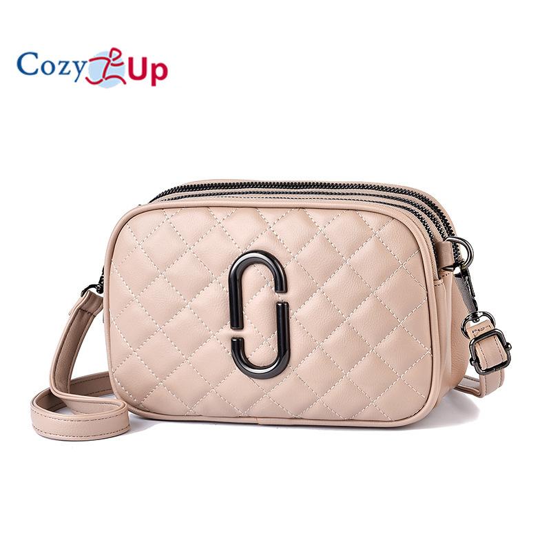 Женская сумка Cosy Up Small Grid Diagonal Cross женская сумка через плечо трехслойная практичная маленькая квадратная сумка из мягкой кожи фиолетовый 2529₽