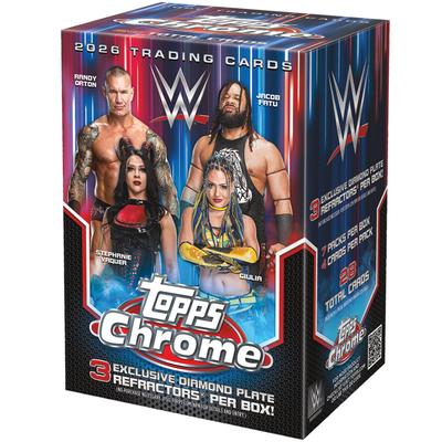 2026 Topps Chrome WWE Factory Seal Value - - Box.