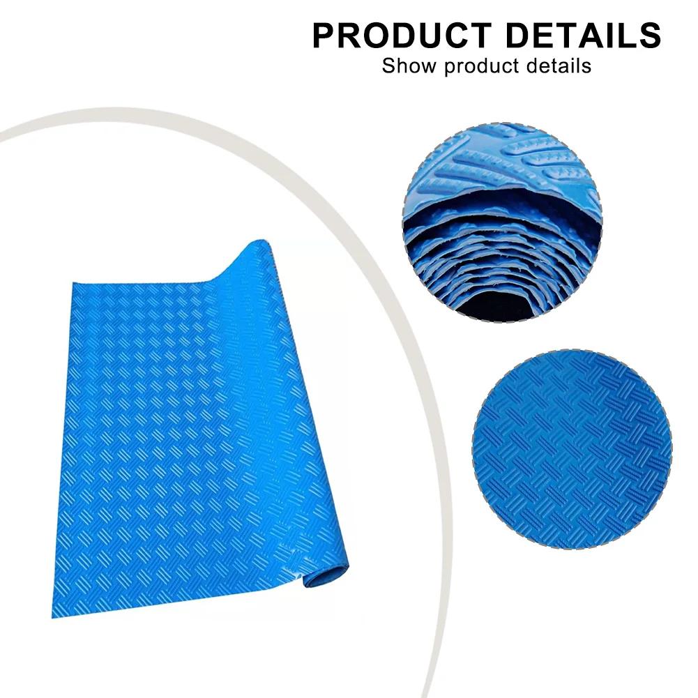 PVC Swimming Pool Ladder Mat with Anti Slip Step Texture for Improved Safety on Pool Stairs and Protection Against Wear