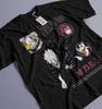 Anime Okarun Momo Ayase Black T Shirt Size S 4XL