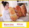 3D Simulation Snack Butter Bread Cushion Pillow for Kids' Birthday Gift