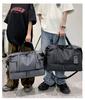 Unisex Large Capacity Fitness Bag with Wet-Dry Separation for Sports and Travel