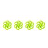4Pcs Archery Bow String Stabilizer Rubber Recurve Compound Bow Bowstring Silencer Shock Dampener