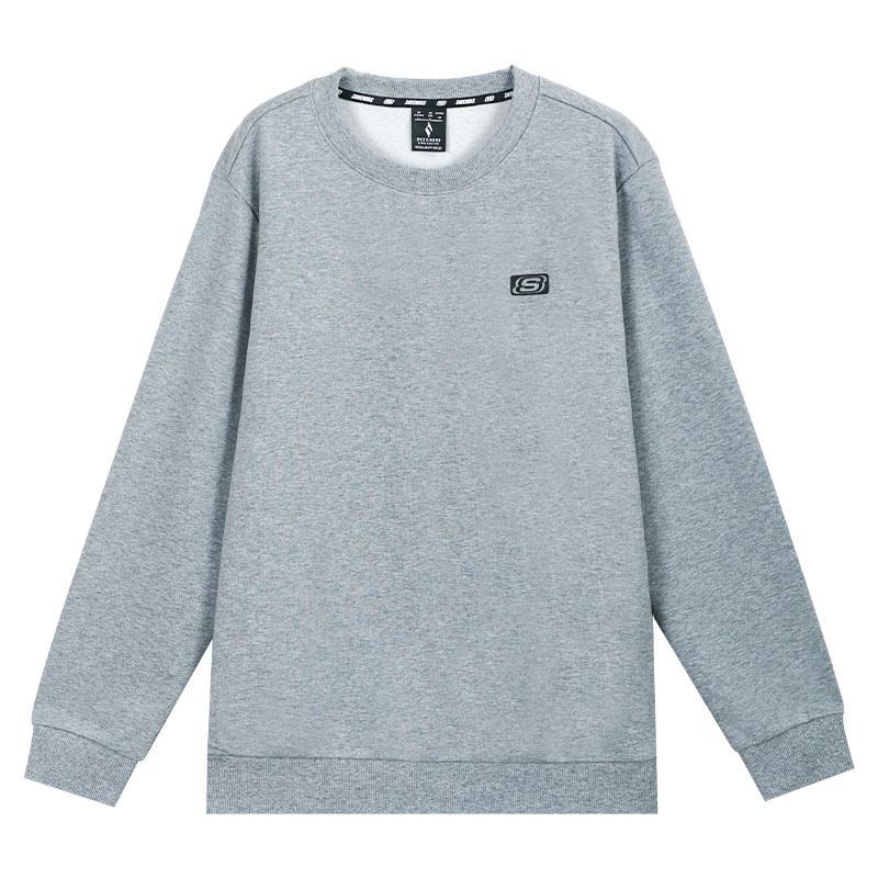 Skechers Sweatshirt Men's Medium Heather Gray L324M156-004F