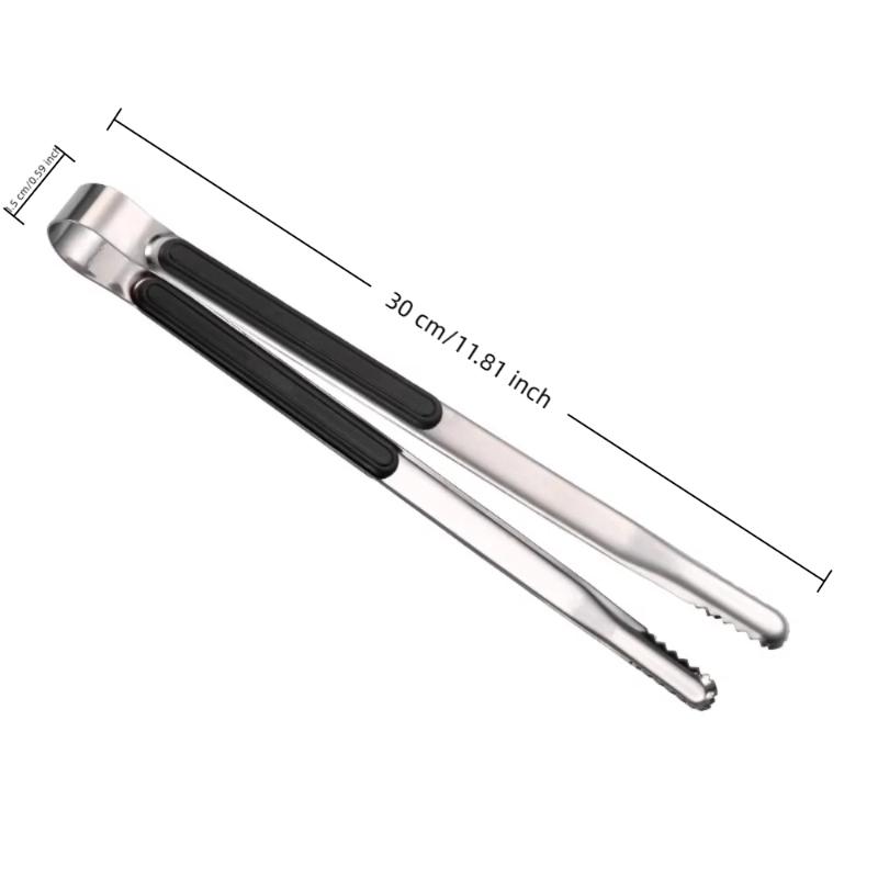 Stainless Steel Barbecue Clip Non-Slip Thickened Simplicity Portable Clip Multifunction Buffet Steak Food Clip Bbq Tools
