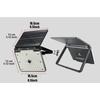 1/2/3PCS LED Solar Light Outdoor 132 LED Spotlights IP65 Waterproof Motion Sensor Human Solar Flood Security Wall Lights 3 Modes