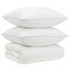 Maison Exclusive - Ensemble de couette 90 % en duvet d’oie FULDA 3 pc 135 x 220 cm