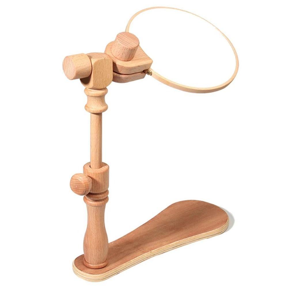 Stable Embroidery Hoops Stand Portable Cross Stitch Stand Cross Stitch Rack  Embroidery Tool