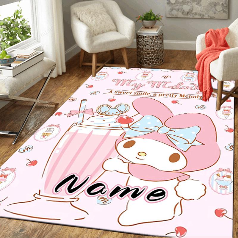 Custom 1Pc Pochacco'S Sweet Frame Rug Office Carpet Indoor Outdoor Entrance Doormat Nonslip Soft And Comfortable Living Room D2915314