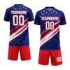 DIY Soccer Set for Men - 2 Piece Uniform, Plain Soccer Jerseys for Customization