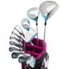 WORLD EAGLE G510 Club Set 12 Clubs Women's Bag: 510 BBerry Beginner