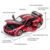 1:24 Panamera 911 Turbo S Toy Alloy Car Model Toy Music Light Pull Back Simulation Vehicle Models Collection Gift for Friends