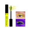 Mascara Neon HANDAIYAN, Mascara Colorato Impermeabile Allungante & Curvante, Trucco Occhi Neon Luminoso UV per Festa Festival
