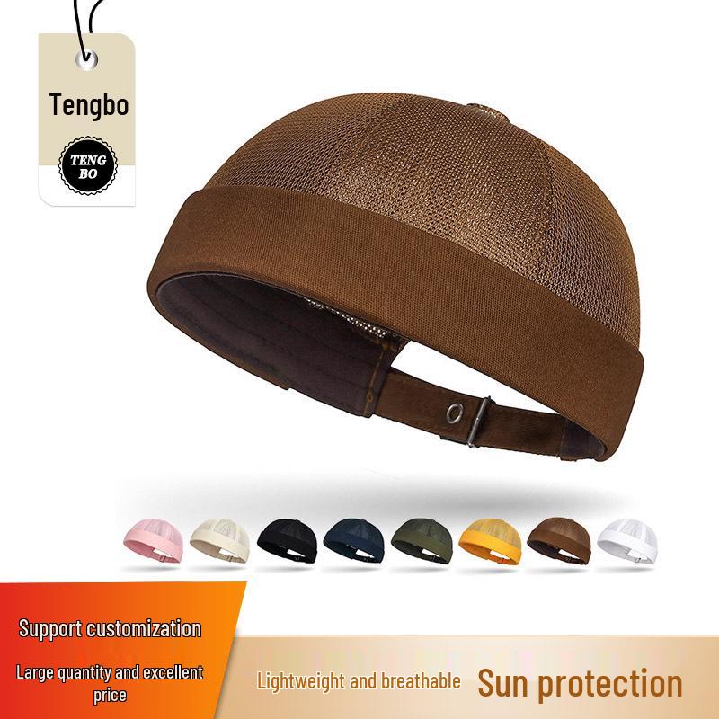 Summer Brimless Adjustable Mesh Cap for Men & Women