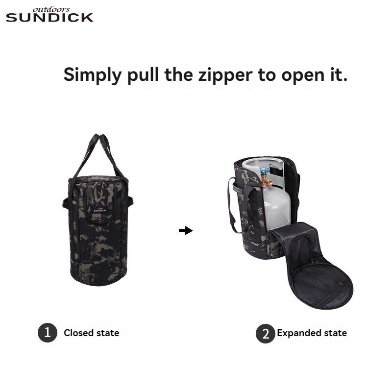 Outdoor Camping And Picnicking 5kg Gas Cylinder Storage Bag Large Capacity, Thickened Protective Carrier
