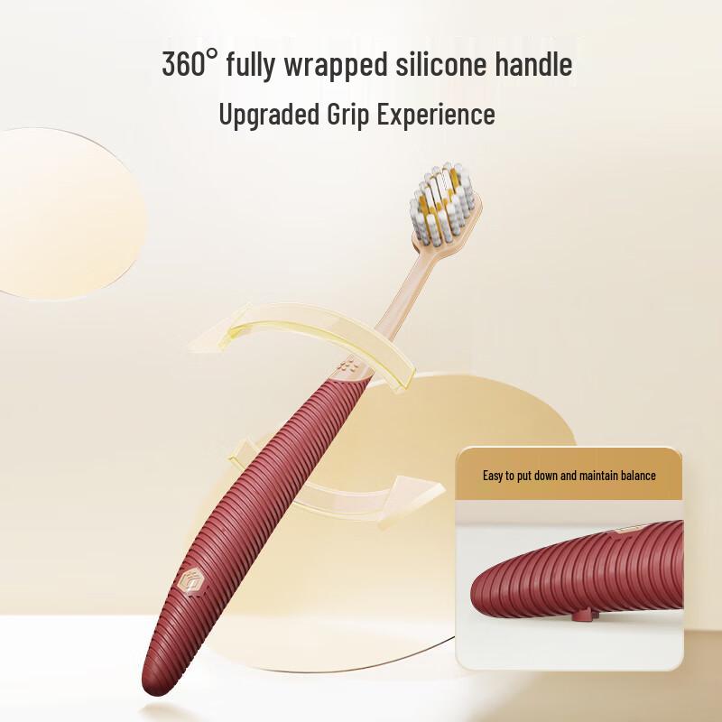 Jingdong Zhizao Pro Wide Head Soft Toothbrush (4-Pack)