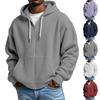 Men's Long Sleeve Hoodie Loose Fit Casual Streetwear Sweatshirt