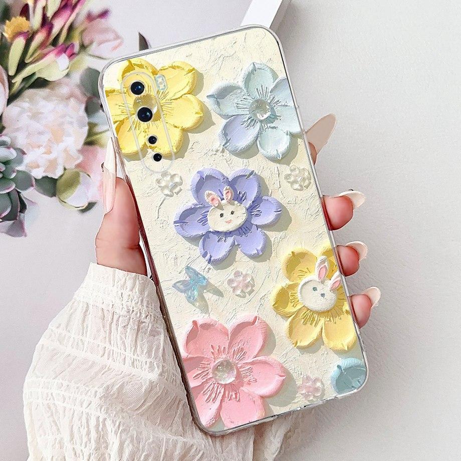 For Oneplus Nord CE 2 Lite CE4 Phone Case Oneplus 3 3T 6 6T Bumper Clear Soft Silicone Bumper Cartoon Animals Cool Style Funda