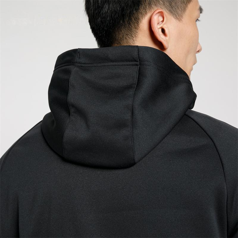 Nike Sweatshirts Men's Black Hooded Moderate CU6732-010