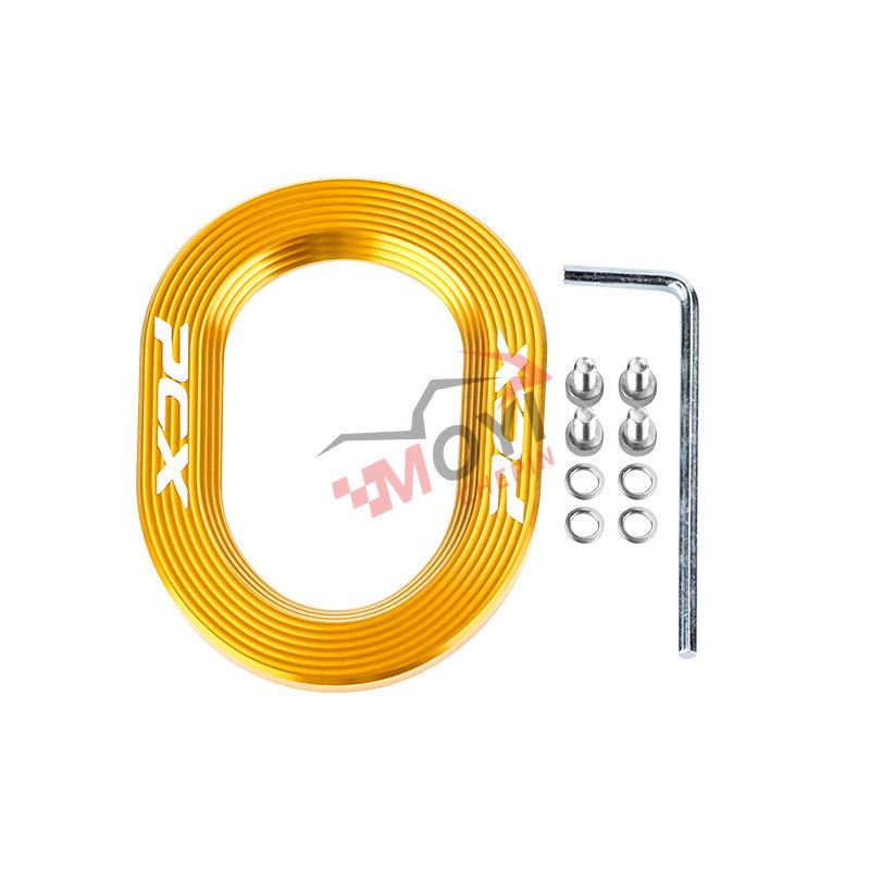 Ochrana výfuku pro upravenou Hondu PCX160: Protiopaření, Proti kolizi Kryt koncovky výfuku