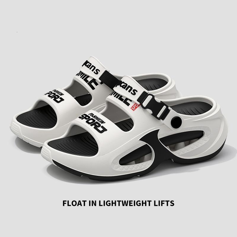 

Sandals and slippers men s summer wear non-slip driving dual-use large size slippers outdoor sports and leisure beach shoes men 44-45