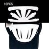 10Pcs/Set Baseball Caps Inserts Durable Hat Display Rack Hat Liner Support for Bedroom Baseball Cap Shop Universal Hat Shaper