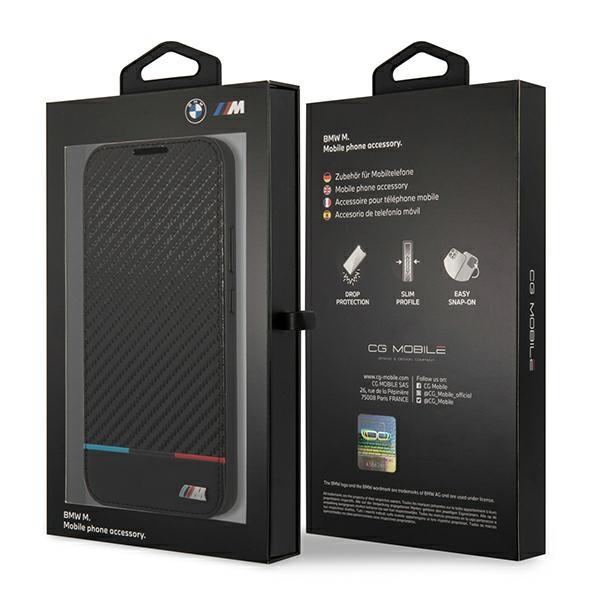Flip Case for Samsung Galaxy S22 Plus BMW Triangles Black