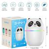 Little Panda Cool Mist Humidifier & Essential Oil Aroma Diffuser | Ultrasonic Quiet Air Humidifier for Room, Office, Car & Baby | Portable Moistur