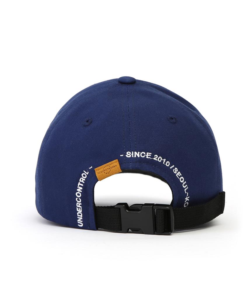 Eondeokeonteulol Cotton Logo Ball Cap Hyper Number / Authentic Bb / 22 D Blue