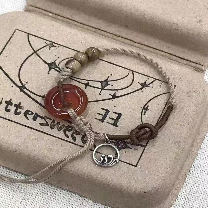 Handcrafted Unique Turquoise Alloy Bracelet Delightful Cute Style For Women