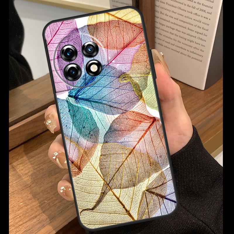 Colorful Leaves Case For OnePlus 15R 13R 13T 12R 15 13 12 11 10 Pro 10T Nord CE 3 4 Lite N20 N30 Nord 5 Cover