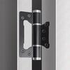 2 Pieces Soft Closing Door Hinge Automatic 90° Positioning Hydraulic Door Closer 5 Inch Adjustable Door Closer Hardware