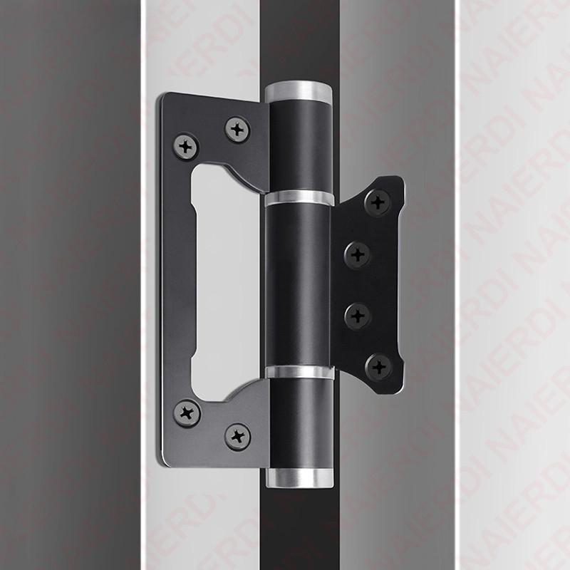 2 Pieces Soft Closing Door Hinge Automatic 90° Positioning Hydraulic Door Closer 5 Inch Adjustable Door Closer Hardware