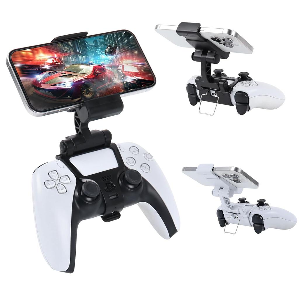 Phone Clip for PS5 Controller Mobile Gaming Mount Bracket Holder Adjustable Stand Clamp For PlayStation 5 Dualsense Gamepad 5