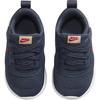 Nike Tanjun EZ TDV Comfortable Slip Resistant Abrasion Resistant Low top Toddler Shoes Blue Red Infant And Toddler DX9043-402