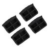 Set of 4 Rubber Ladder Leg Foot Covers for Improved Grip and Stability