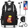 New Riman Peripheral Printing USB Teen Student Schoolbag Leisure Travel Backpack Large Capacity