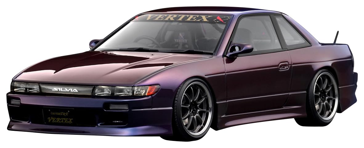 

модель зажигания масштаб VERTEX S13 Silvia Фиолетовый металлик готовое изделие IG3586 TK.Company 1/18