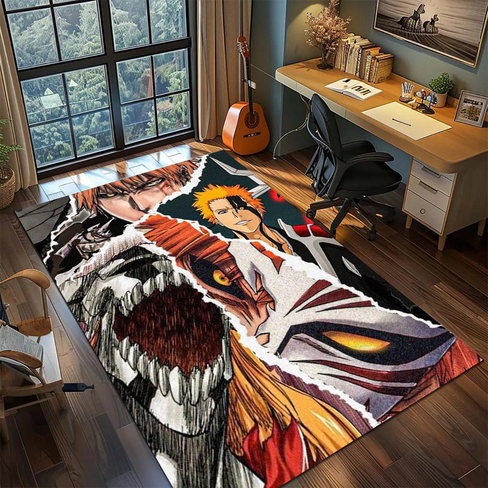 Bleach Rug Carpet Large Area Rug Non Slip Washable Floor Mat Printed Home Decor Gamer Room -xia56