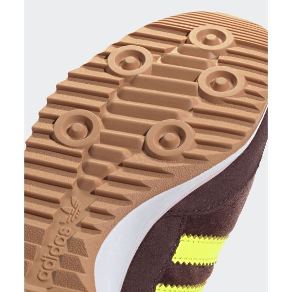 adidas  SL72 OG Aurora Ruby Solar Yellow Velvet Women Sneakers Red Gum JI0195