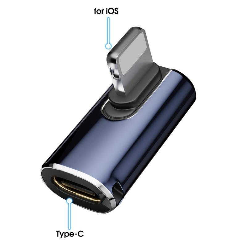 

HdoorLink PD27W адаптер для быстрой зарядки USB C к Lightning Converter OTG разъем передачи данных для iPhone iPad Style 4