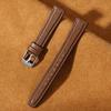 Leather Watch Strap 10mm 12mm 14mm 16mm for Men Women Universal Soft Wrist Band Ultra Thin Bracelet Pin Clasp Watch Accessories